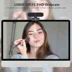 PHILIPS HD 1080P Webcam Camera for PC, SPL6208 Web Camera for Laptop, Dual - Image 2