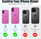 AGVEE 3+3 6 Pack for iPhone 16 6.1" / 16 Plus 6.7" Camera Lens Cover Protector - Image 2