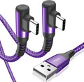 sweguard USB Type C Charger Cable Right Angle iPhone 16 Charger Nylon Braided by Sweguard