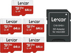 Lexar E-Series 64GB Micro SD Card 5 Pack, microSDXC UHS-I Flash Memory Card - Image 9