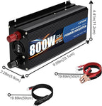 LVYUAN 800 Watt Pure Sine Wave Power Inverter 12V to 110V120V DC to AC Converter - Image 3
