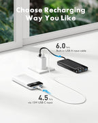 2 Packs Portable Chargers with Built in Cables - Image 6