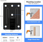 suptek Large Dual Side Clamping Bookshelf Speaker Wall Mounting Bracket - Image 7