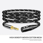 Kumiho XLR Female to 1/4 Inch 6.35mm TRS Stereo Cable Hi-Fi Balanced - Image 6