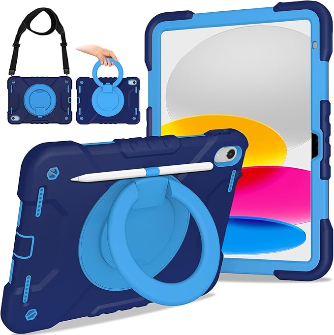 Case for iPad 11th Generation 11 inch 2025/10th Generation 10.9 inch 2022 by SCSVPN