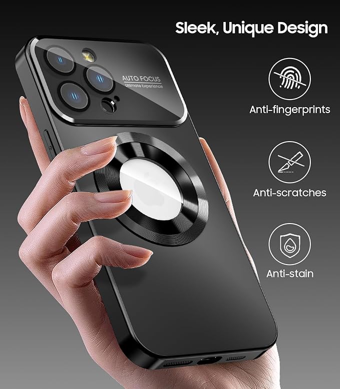 Magnetic for iPhone 13 Pro Case, Built-in Camera Lens Protector, Compatible - Image 5