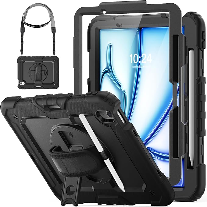 HXCASEAC Case for iPad Air 11 inch, Shockproof Design by HXCASEAC
