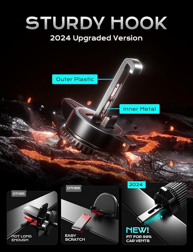CHGeek Wireless Car Charger, 15W Fast Charging - Image 3