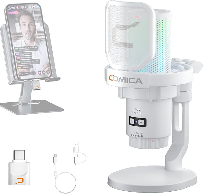 COMICA EJoy Uni Pro Wireless USB Condenser Gaming by COMICA