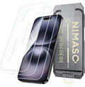 NIMASO for iPhone 16/15 Screen Protector, 3 Pack Tempered Glass Screen by NIMASO