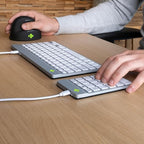 R-Go Number Pad Keyboard, USB-C/A Wired, Mini Numeric Keypad - Image 2