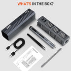 ZOE Electric Screwdriver, Mini Precision Screwdriver Set Cordless Screw driver - Image 7