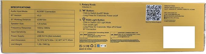 SOULION R90 Bluetooth Computer Speakers - Image 10