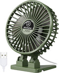 JZCreater USB Desk Fan, Mini Fan Portable, 3 Speeds Desktop Table Cooling Fans by JZCreater