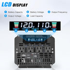 LVYUAN 4000 Watt Power Inverter 12V to 110V 120V - Image 3