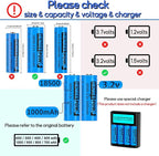 Henreepow 18500 3.2v LiFePo4 Rechargeable Battery, 3.2v LiFePo4 Rechargeable - Image 4