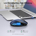 TECKNET Wireless Mouse for Laptop, Silent Mouse Quiet Click, Computer Mice - Image 4