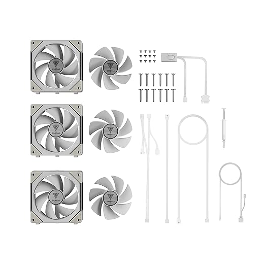 GAMDIAS AEOLUS P2-1203 120mm ARGB PWM Fan, Include Reverse Fan Blade x3 & - Image 18