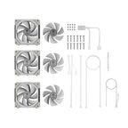 GAMDIAS AEOLUS P2-1203 120mm ARGB PWM Fan, Include Reverse Fan Blade x3 & - Image 18