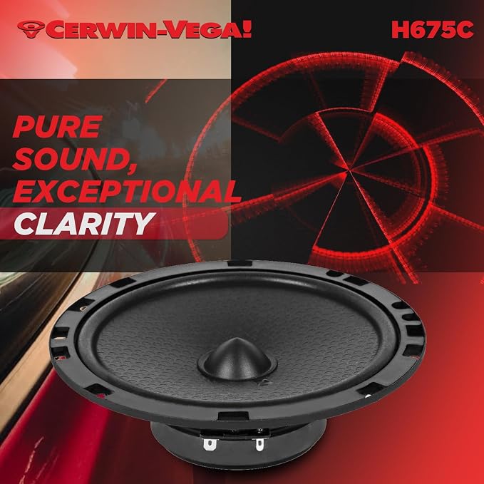CERWIN-VEGA! HED 2025 Edition – 6.75” 2-Way Coaxial Full Range Speaker System - Image 6