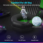 FC200 Wireless Gaming Headset for PS5, PS4-2.4GHz USB Foldable Headphones - Image 7