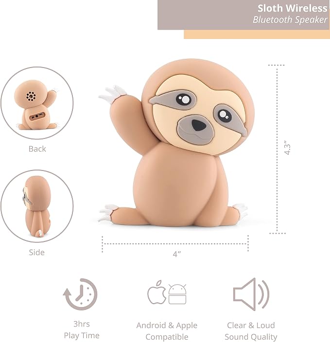 Sloth Bluetooth Wireless Speaker - Image 2