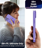 Magnetic for iPhone 14 Case Slim Soft Silicone Bumper Shockproof Metallic - Image 6