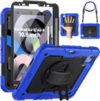 SEYMAC for iPad Air 5th/ 4th Generation Case 10.9 Inch, Full-Body Shockproof by SEYMAC