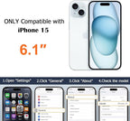 Designed for iPhone 15 Case Compatible - Image 8