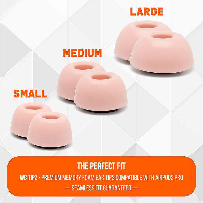 WC TipZ - Upgraded Memory Foam Ear Tips - Image 3