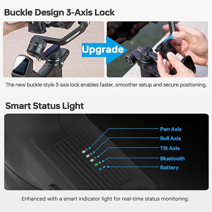 FeiyuTech SCORP Mini 3 Gimbal Stabilizer - Image 6
