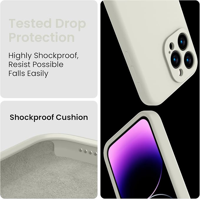 FireNova Designed for iPhone 15 Pro Case, Silicone Upgraded Phone Case with - Image 4