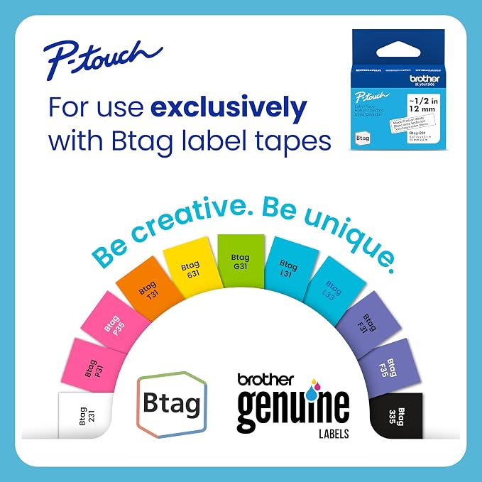 Brother P-Touch PT-N25BT Personal Connected Label Maker, Design&Print2 app - Image 5