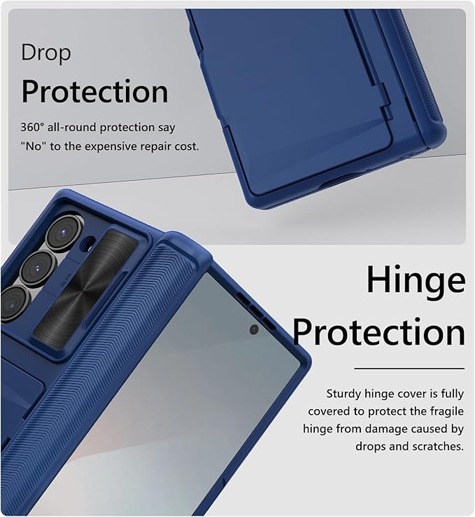 Vihibii for Samsung Galaxy Z Fold 6 Case Wallet - Image 6