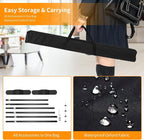 FUDESY 10x8 ft Backdrop Banner, Heavy Duty Adjustable Background Stand Kit - Image 5