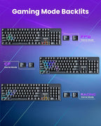 Redragon K671KS Wireless Mechanical Gaming Keyboard, Tri Mode BT/2.4G/USB-C Hot - Image 6