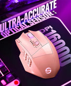 UtechSmart Venus Pro Wireless MMO Gaming Mouse, 000 DPI Optical Sensor - Image 2