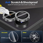 for Samsung Galaxy Z Flip 7 Camera Lens Protector, Individual Metal Ring - Image 3