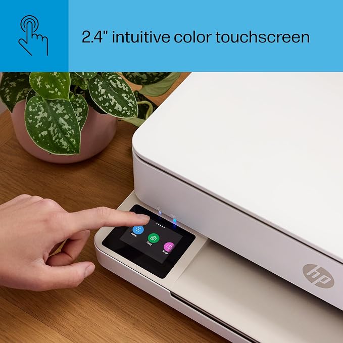 HP Envy 6155e Wireless All-in-One Color Inkjet Printer, Duplex Printing - Image 10