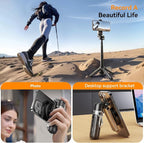 Magnetic Selfie Stick for iPhone, 4 in 1 Multifunctional Portable Selfie Sticks - Image 8