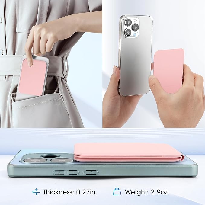 Phone Stand, Foldable Magnetic Phone Tripod, Angle Adjustment & Strong Magnets - Image 5
