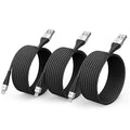 iPhone Charger 3 Pack 6 Ft USB to Lightning Cable Fast Charging Cord Compatible by OHBOX
