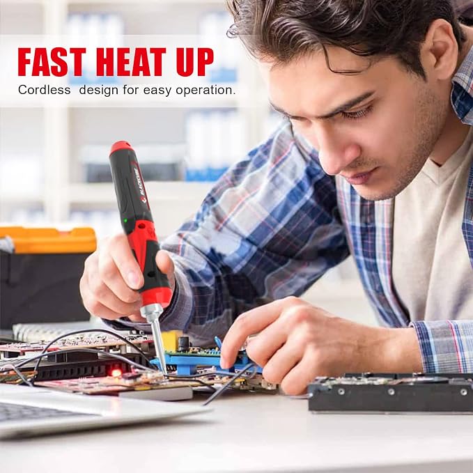 BLACKCUBE Cordless Soldering Iron Kit - Image 6