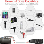 DC 12v AC 120V 60HZ Pure sine Wave 3000w Solar Power Inverter - Image 9