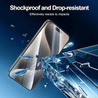 NEW'C 3 Pack Designed for iPhone 15 Pro Max Screen Protector, Enhanced Tempered - Image 6