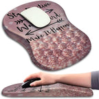 Mouse Pad Wrist Support, Ergonomic Mouse Pad by KUOSGM