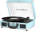 Victrola Journey Bluetooth Portable Suitcase Record Player – by Victrola