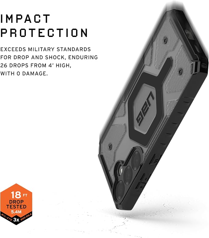 URBAN ARMOR GEAR UAG Designed for Samsung Galaxy S25 Case 6.2" Pathfinder Clear - Image 6