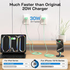 30W USB C i Phone 16 15 Charger Fast Charging, iPad Pro - Image 3