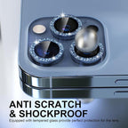 Choiche [3+1 for iPhone 13 Pro/iPhone 13 Pro Max Camera Lens Protector Bling - Image 3